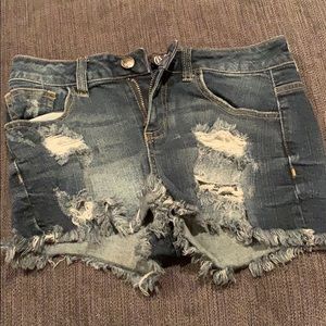 Jean shorts